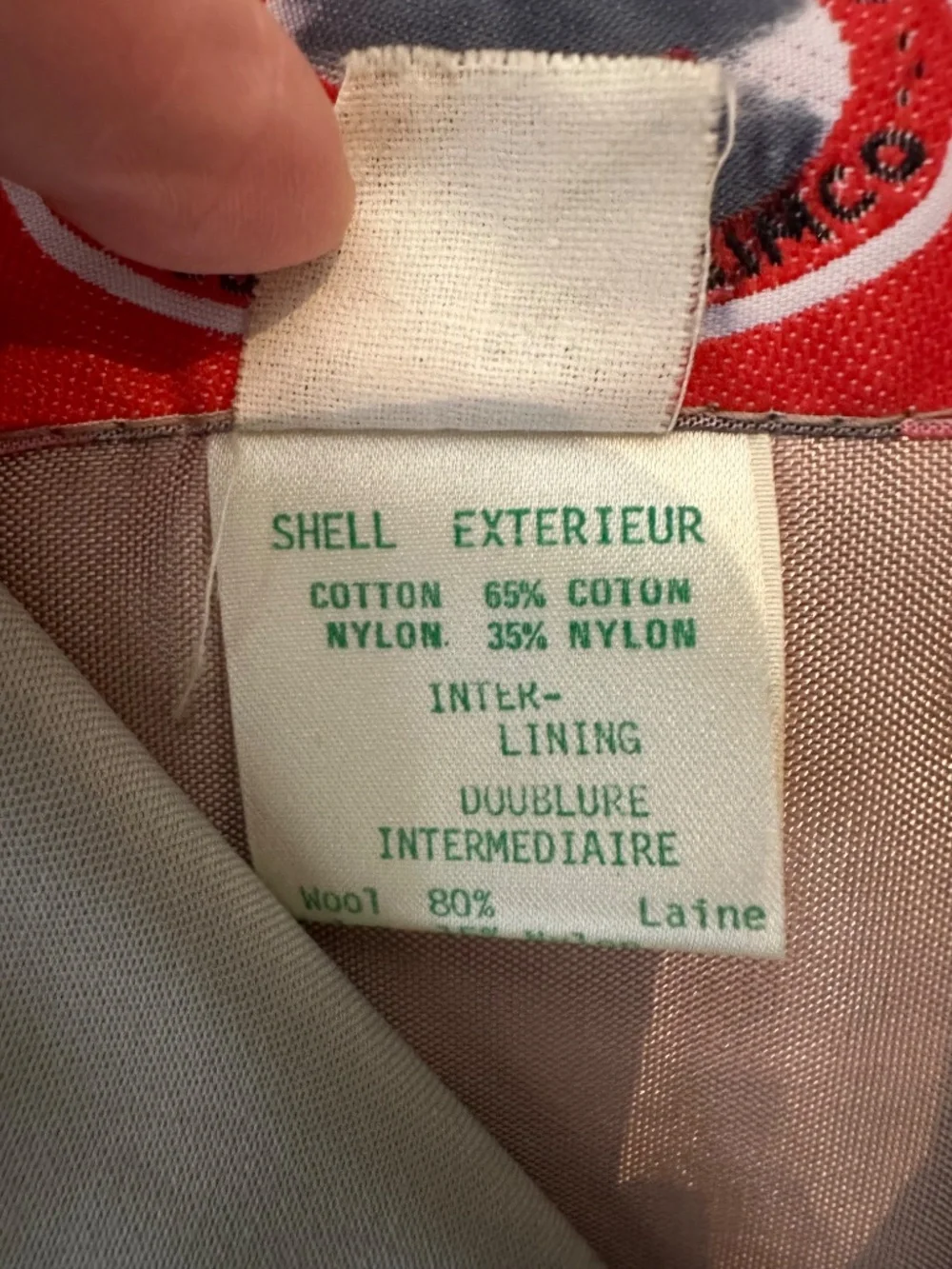 Vintage wool lined, water resistant trench coat - Picture 13 of 13